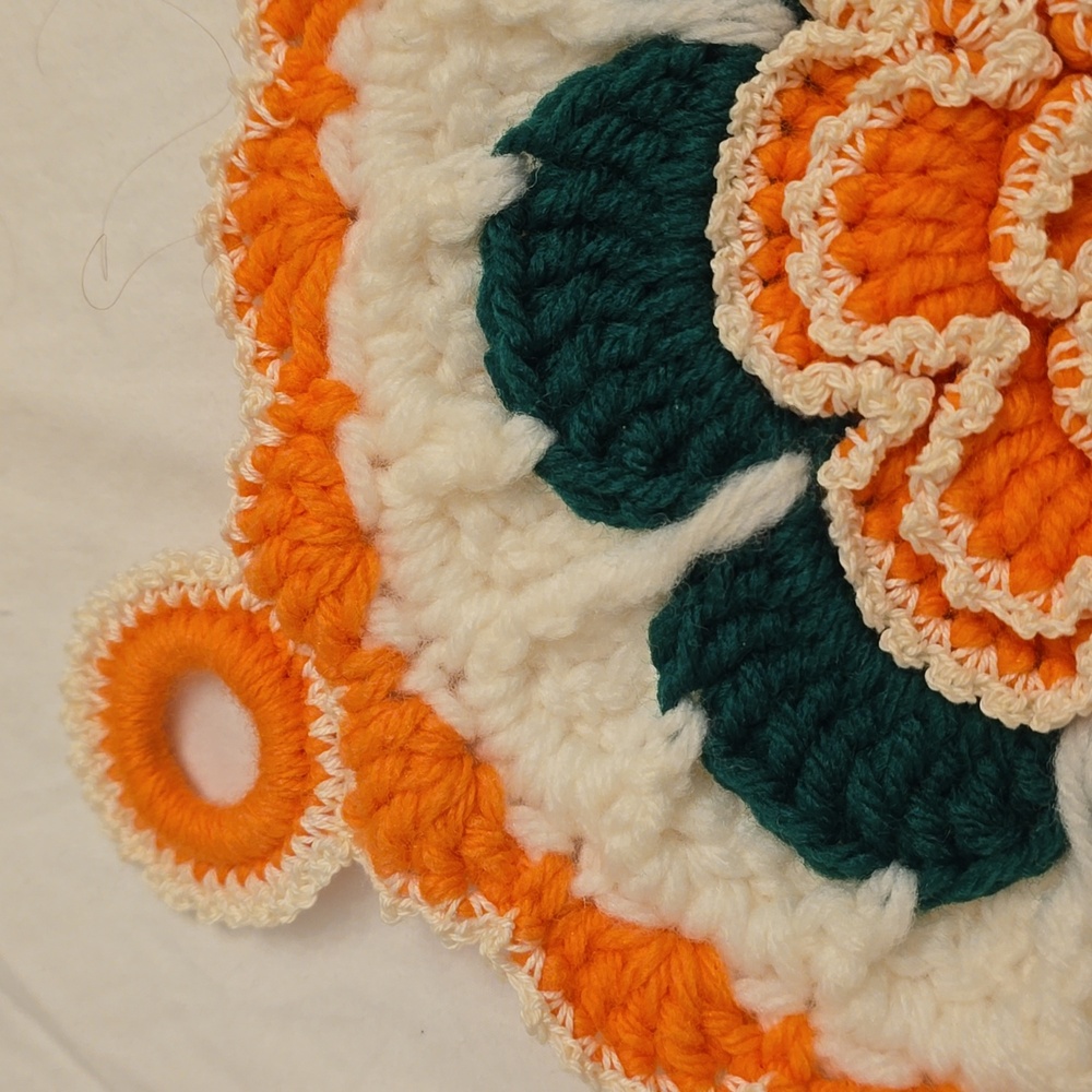Hand Crocheted Hotpad - Picture 4 of 5